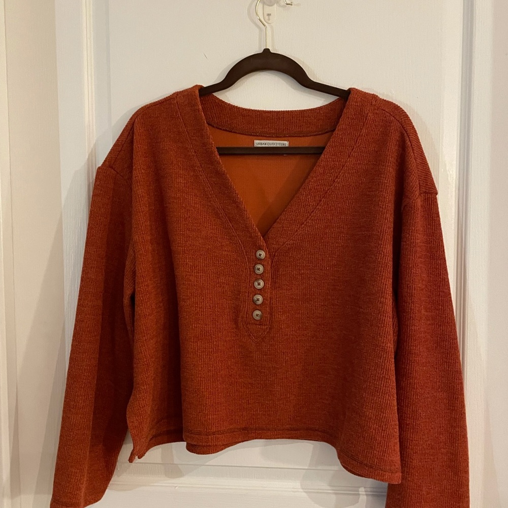 Urban outfitters orange long sleeves